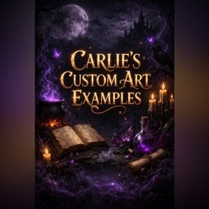 MY CUSTOM ART CREATIONS! Examples of JUST SOME of my Custom Art for past clients